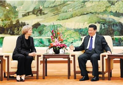 习大大见哈佛校长：教育是优先发展战略地位
